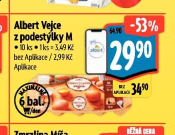 Albert Vejce z podestýlky M