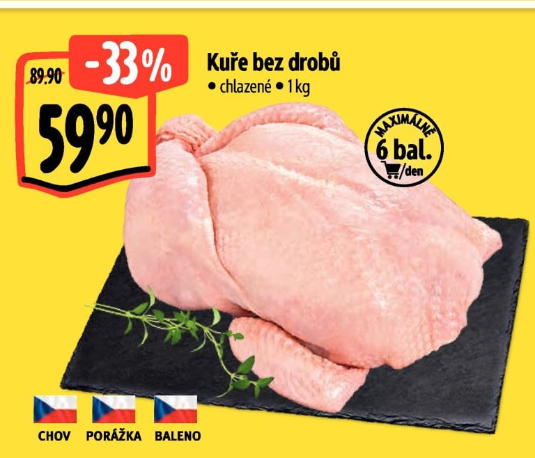 Kuře bez drobů