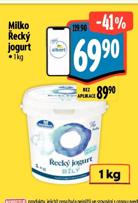 Milko Řecký jogurt