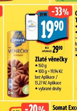 Zlaté věnečky 150 g