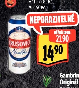 Krušovice Hořké nealko