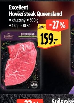 Excellent Hovězí steak Queensland