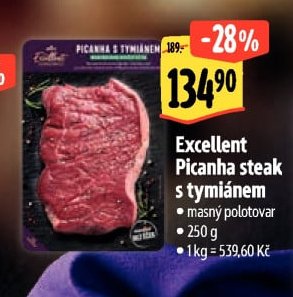 Excellent Picanha steak s tymiánem