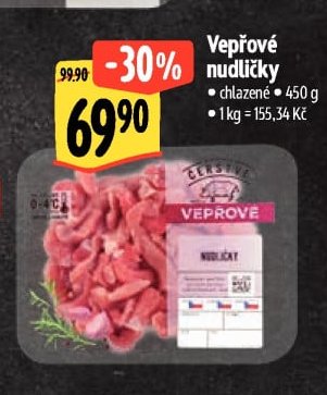 Vepřové nudličky