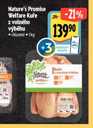 Nature's Promise Welfare Kuře z volného výběhu