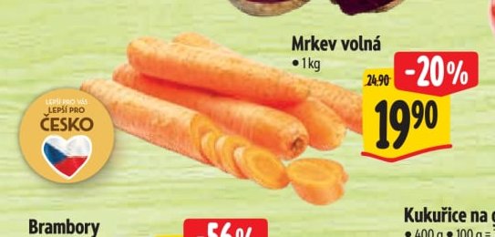 Mrkev volná