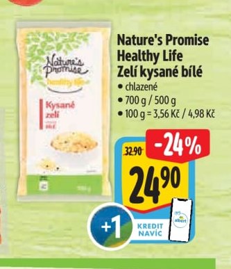 Nature's Promise Healthy Life Zelí kysané bílé