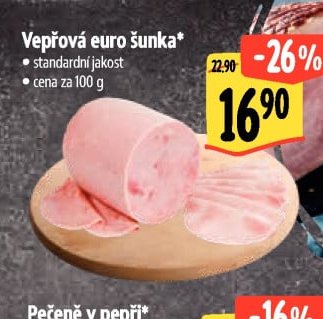 Vepřová euro šunka*