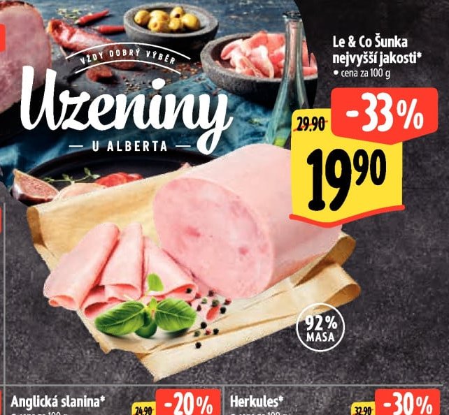 Le & Co Šunka nejvyšší jakosti*