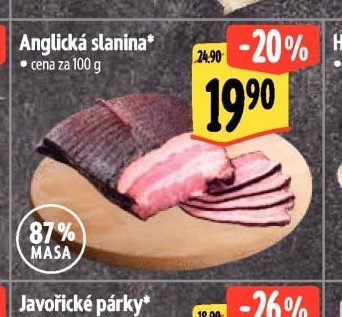 Anglická slanina*