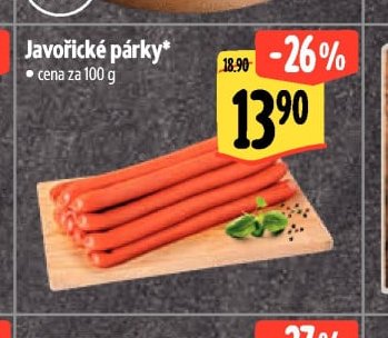 Javořické párky*