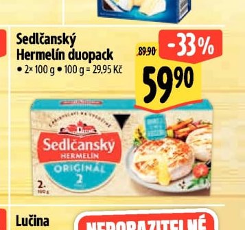 Sedlčanský Hermelín duopack