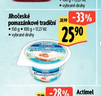 Jihočeské pomazánkové tradiční