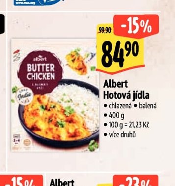 Albert Hotová jídla