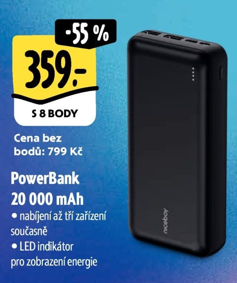 PowerBank 20 000 mAh