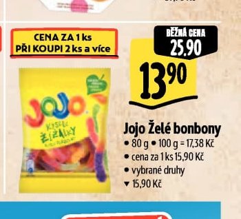 Jojo Želé bonbony