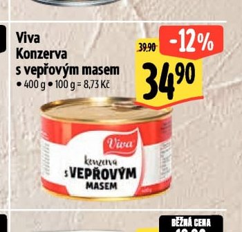Viva Konzerva s vepřovým masem