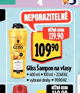 Gliss Šampon na vlasy