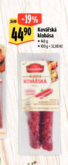 Kovářská klobása