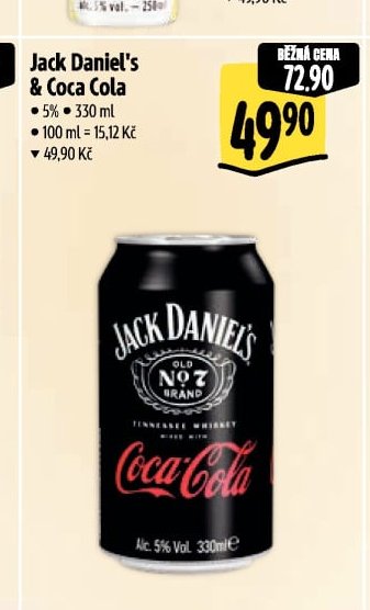 Jack Daniel's & Coca Cola