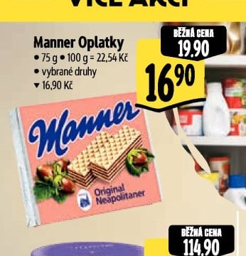 Manner Oplatky