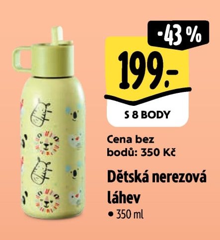 Dětská nerezová láhev