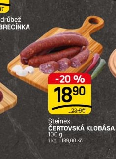 Steinex ČERTOVSKÁ KLOBÁSA