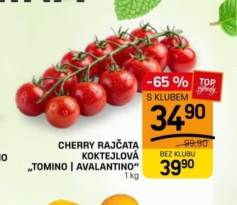 CHERRY RAJČATA KOKTEJLOVÁ TOMINO | AVALANTINO