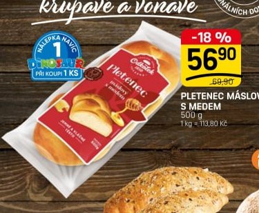 PLETENEC MÁSLOVÝ S MEDEM