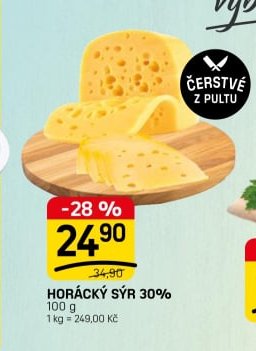 HORÁCKÝ SÝR 30%