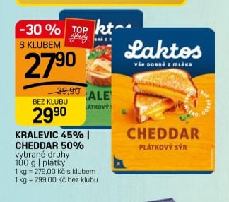 KRALEVIC 45% | CHEDDAR 50%
