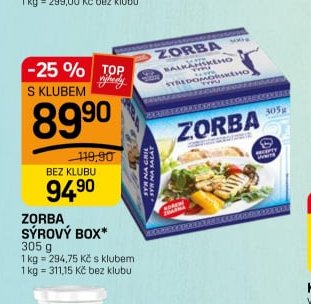 ZORBA SÝROVÝ BOX*