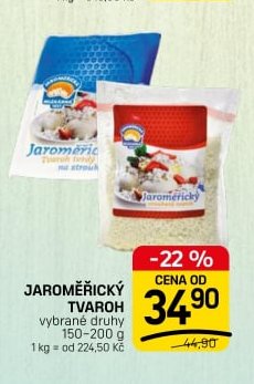 JAROMĚŘICKÝ TVAROH