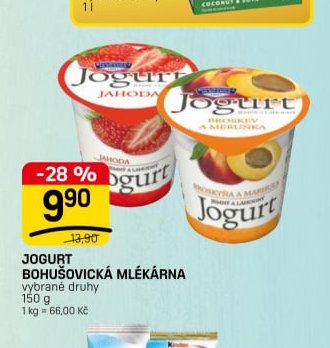 JOGURT BOHUŠOVICKÁ MLÉKÁRNA