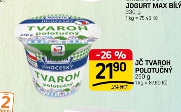 JČ TVAROH POLOTUČNÝ