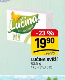 LUČINA SVĚŽÍ