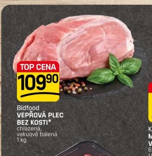 Bidfood VEPŘOVÁ PLEC BEZ KOSTI