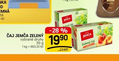 Čaj Jemča zelený