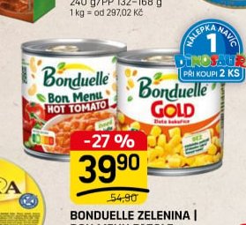 BONDUELLE ZELENINA | BON MENU FAZOLE