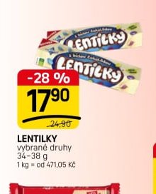 Lentilky