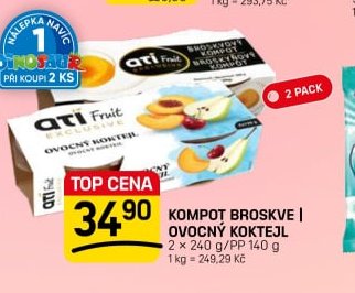 Kompot broskve | Ovocný koktejl
