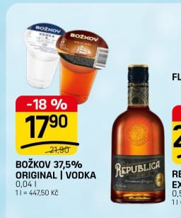 BOŽKOV ORIGINAL | VODKA