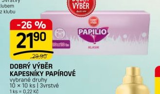 Dobrý Výběr kapesníky papírové