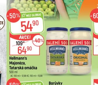 Hellmann's Majonéza, Tatarská omáčka 500 ml
