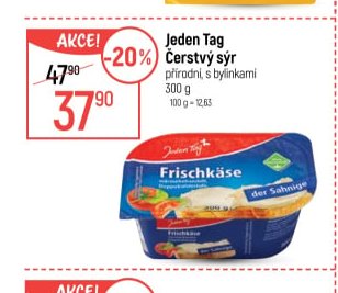 Jeden Tag Čerstvý sýr 300 g