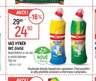 Váš Výběr WC čistič