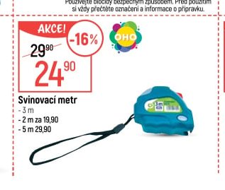 Svinovací metr