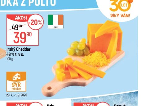 Irský Cheddar