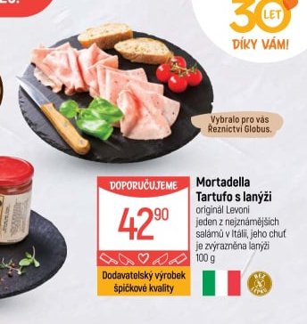 Mortadella Tartufo s lanýži