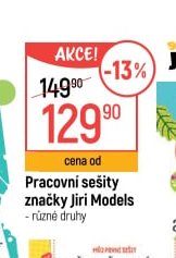 Pracovní sešity značky Jiri Models